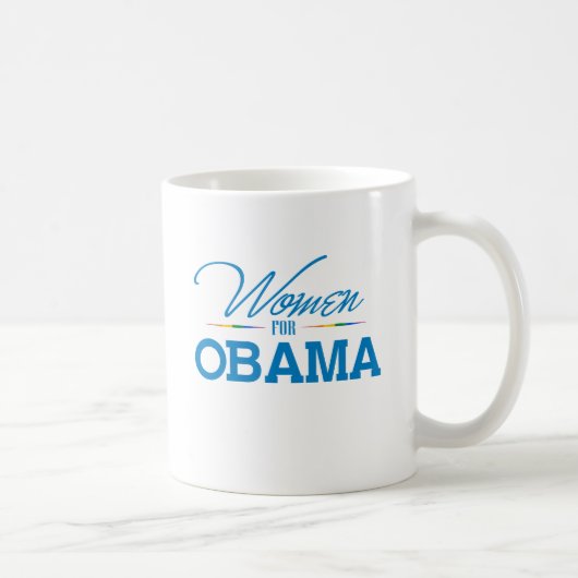 Vrouwen voor Obama Koffiemok (Rechts)