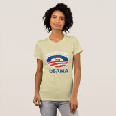 Vrouwen voor Obama T-shirt (Voorkant volledig)