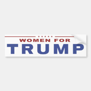 Vrouwen voor Trump 2016 Bumpersticker