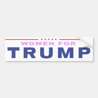 Vrouwen voor Trump 2016 Bumpersticker