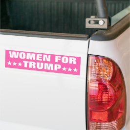 Vrouwen voor Trump 2024 MAGA Verkiezing Bumpersticker