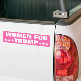 Vrouwen voor Trump 2024 MAGA Verkiezing Bumpersticker