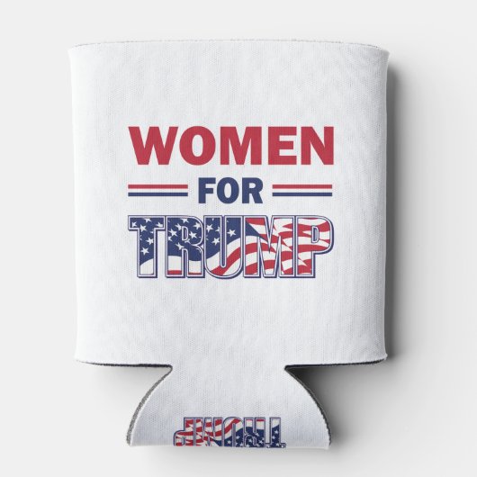 Vrouwen voor Trump Blikjeskoeler (Achterkant)