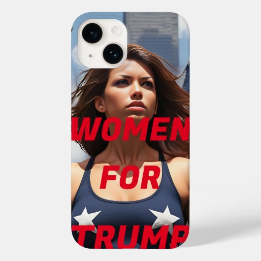 VROUWEN VOOR TRUMP Case-Mate iPhone CASE (Achterkant)