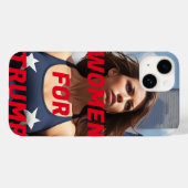 VROUWEN VOOR TRUMP Case-Mate iPhone CASE (Achterkant (horizontaal))