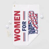Vrouwen voor Trump Golfhanddoek (Insitu)