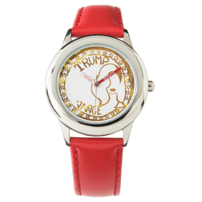 VROUWEN VOOR TRUMP HORLOGE (Voorkant)