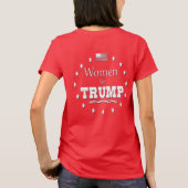 VROUWEN VOOR TRUMP MAGA GEAR T-SHIRT (Achterkant)