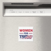Vrouwen voor Trump Magneet (Insitu (Vaatwasser))