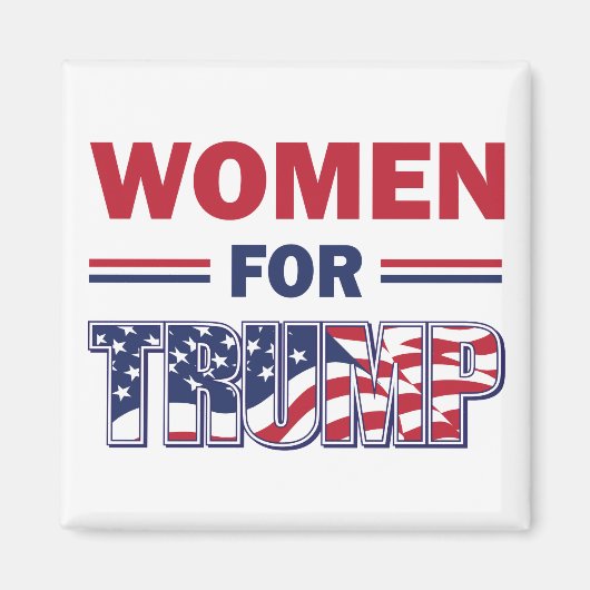 Vrouwen voor Trump Magneet (Voorkant)