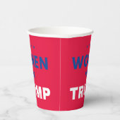 Vrouwen voor Trump Papieren Bekers (Rechts)