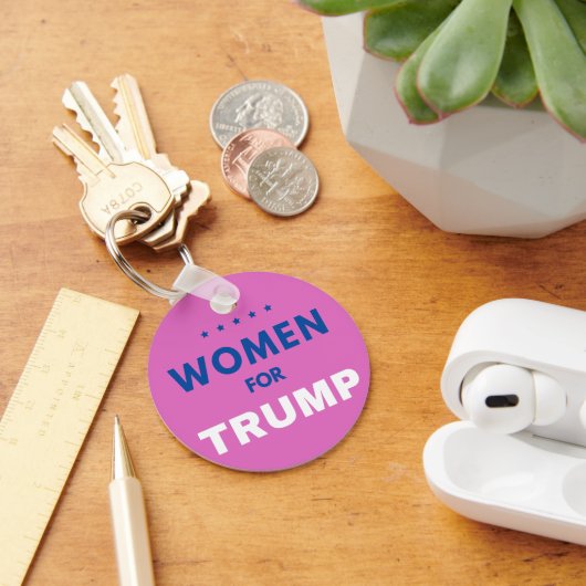 Vrouwen voor Trump Sleutelhanger (Bureau)