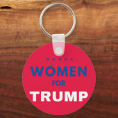 Vrouwen voor Trump Sleutelhanger (Voorkant)