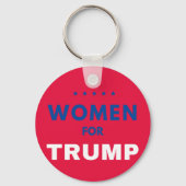 Vrouwen voor Trump Sleutelhanger (Achterkant)