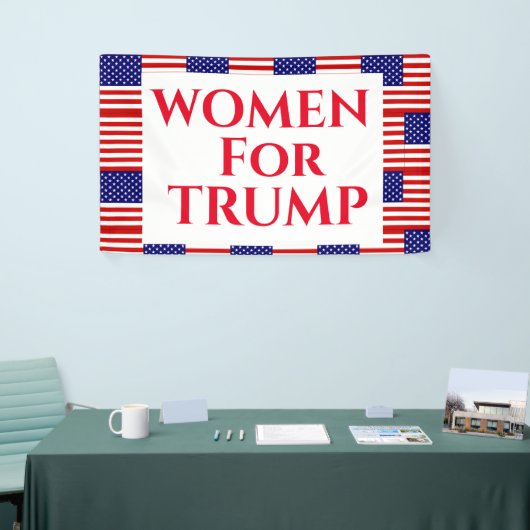 VROUWEN VOOR TRUMP SPANDOEK (Beurs)