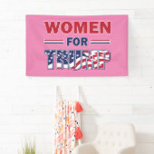 Vrouwen voor Trump Spandoek (Insitu)
