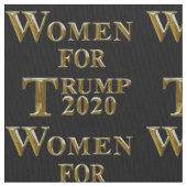 VROUWEN VOOR TRUMP STOF (Close Up)