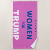 Vrouwen voor Trump Strandlaken (Voorkant)