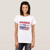 Vrouwen voor Trump T-shirt (Voorkant volledig)
