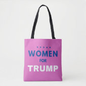 Vrouwen voor Trump Tote Bag (Voorkant)