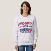 Vrouwen voor Trump Trui (Voorkant volledig)
