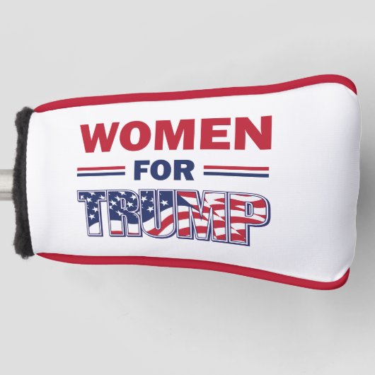 Vrouwen voor Trump - Trump 2020 Golfheadcover (Voorkant)