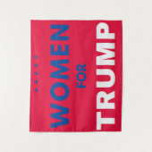 Vrouwen voor Trump Wandkleed (Voorkant)