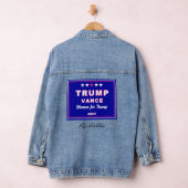Vrouwen voor Trump Watch Party 2024 Denim Jacket (Hangar)