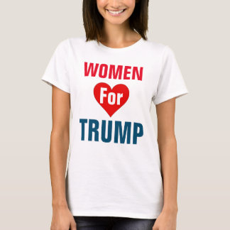 Vrouwen voor Trump #WomenForTrump T-shirt