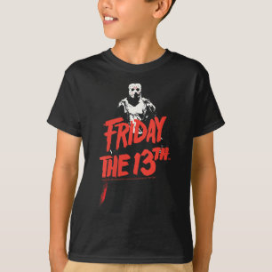 Vrouwen Vrijdag De 13e Halloween Design Horror CLI T-shirt