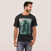 Vrouwen Vrijheidsbeeld Facepalm V-hals T-shirt (Voorkant volledig)