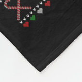 Vrouwen Vrolijk Kerstfeest Alaskan Malamute Honden Fleece Deken (Hoek)