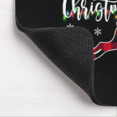 Vrouwen Vrolijk Kerstfeest Rendier Buffalo Plaid R Muismat (Hoek)