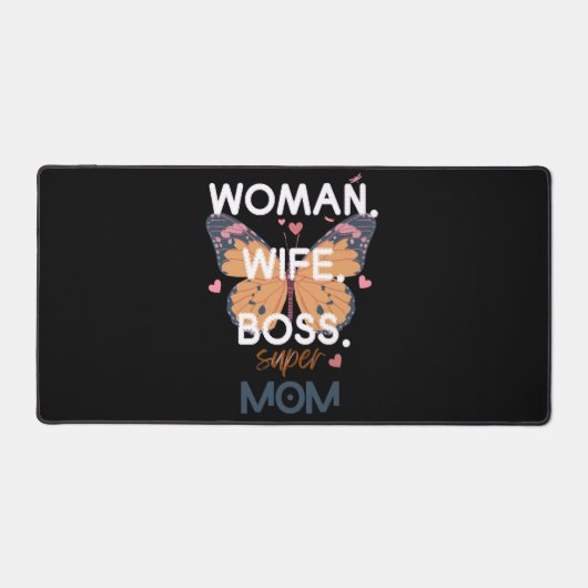 Vrouwen, vrouw, baas, super mam bureaumat (Voorkant)