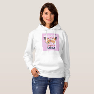Vrouwen, vrouw, baas, super mam hoodie