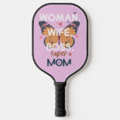 Vrouwen, vrouw, baas, super mam pickleball paddle