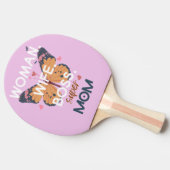 Vrouwen, vrouw, baas, super mam tafeltennisbatje (Zijkant)