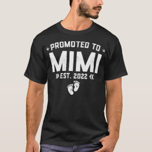 Vrouwen Vrouwen Bevorderd aan Mimi 2022 Retro Moed T-shirt