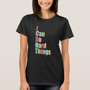 Vrouwen Vrouwen Ik Kan Harde Dingen Vest Workout S T-shirt