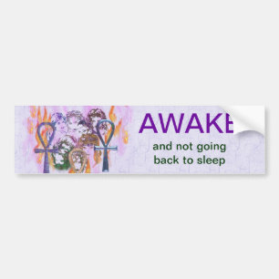 Vrouwen wakker bumpersticker