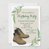 Vrouwen wandelen verjaardagsfeestje kaart (Voorkant)