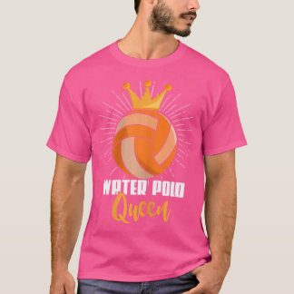 Vrouwen Waterpolo Koningin Zwemmer Water P T-shirt