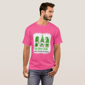 Vrouwen We Draag bewustzijn van groene bipolaire s T-shirt (Voorkant volledig)
