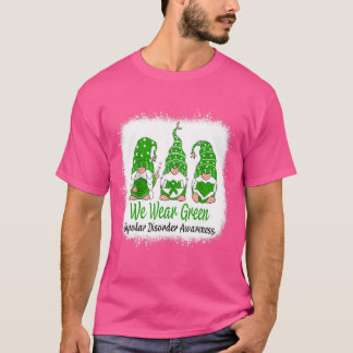 Vrouwen We Draag bewustzijn van groene bipolaire s T-shirt