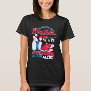 Vrouwen we zijn meer dan Bowling Besties Bowling G T-shirt