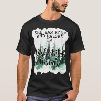 Vrouwen werden geboren en opgevoed in Bossen van W T-shirt