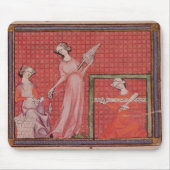 Vrouwen Werspinwol Muismat (Voorkant)