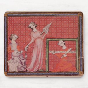 Vrouwen Werspinwol Muismat