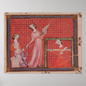 Vrouwen Werspinwol Poster (Voorkant)