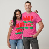 Vrouwen wikkelen en Cadeaus Grappige kerst Hip H T-shirt (Unisex)